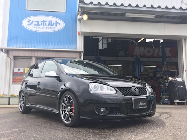 GOLF5GTIのリフレッシュ | シュポルト